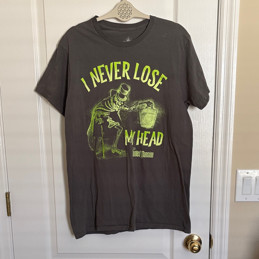 Disney Parks Haunted Mansion I Never Lose My Head Graphic